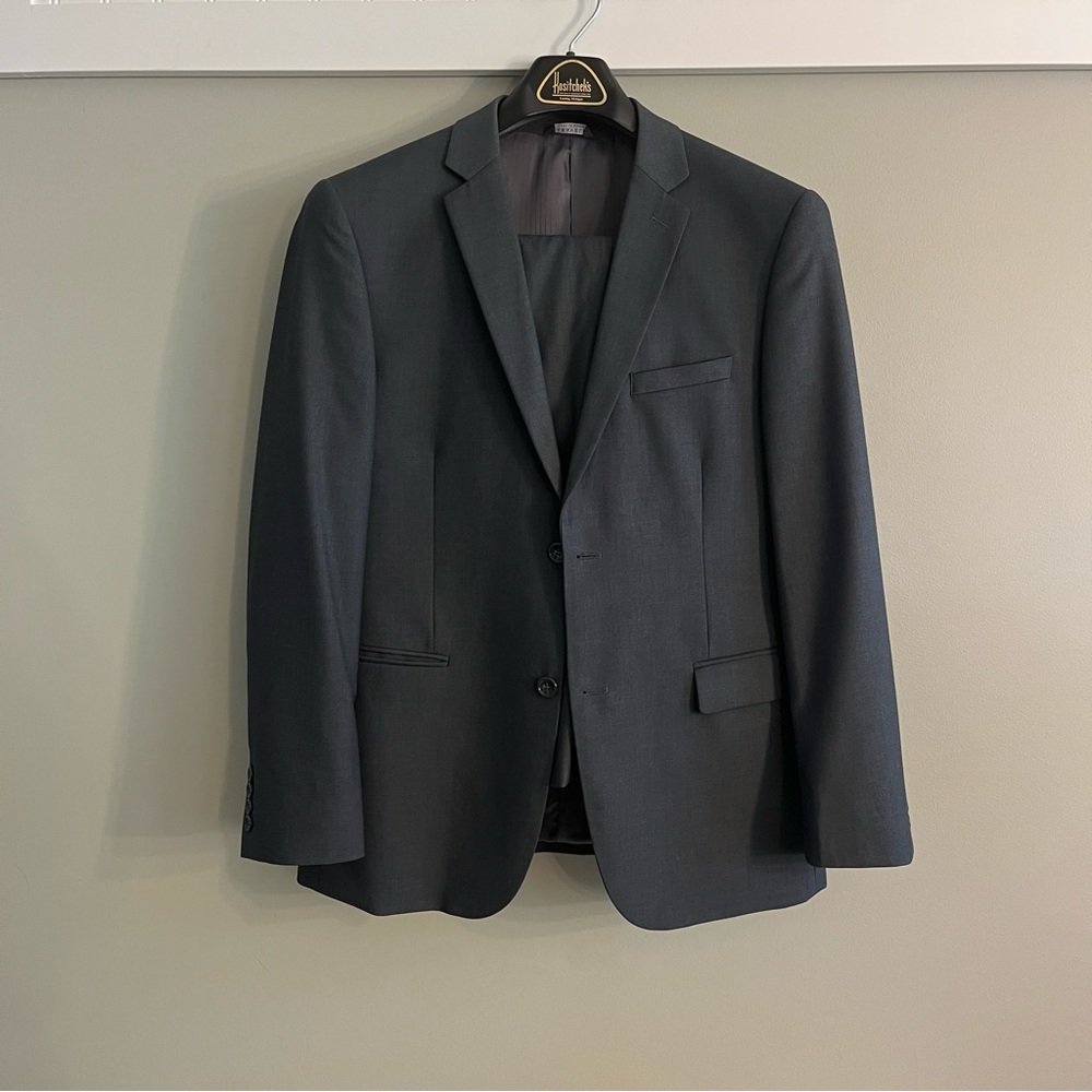 Grey Caravelli 3 Piece Slim Suit